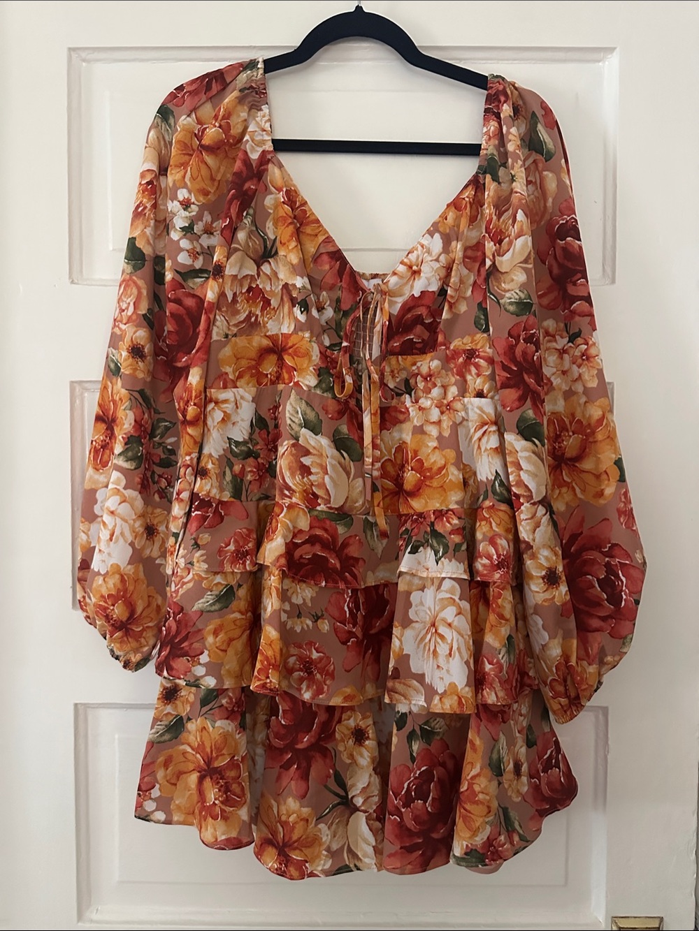 BUDDY LOVE Jodi Ruffle Mini Dress